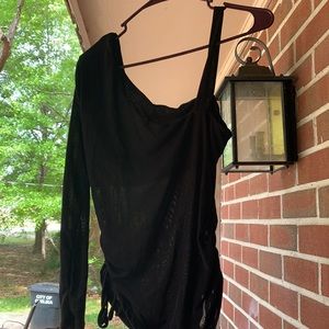 Black stylish blouse